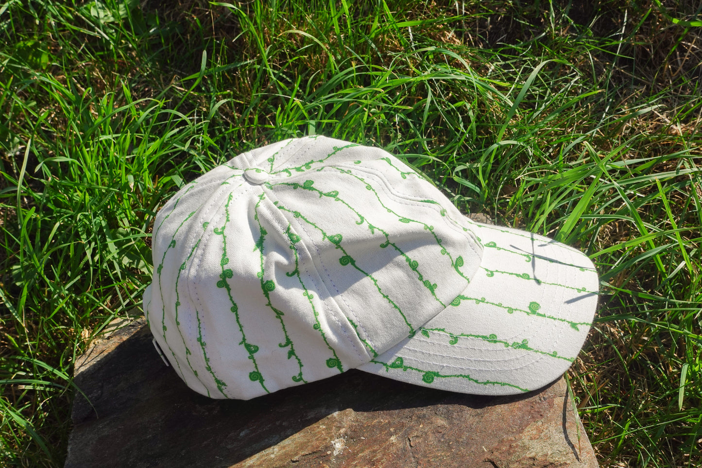 Dad Cap in Emerald Protective Style