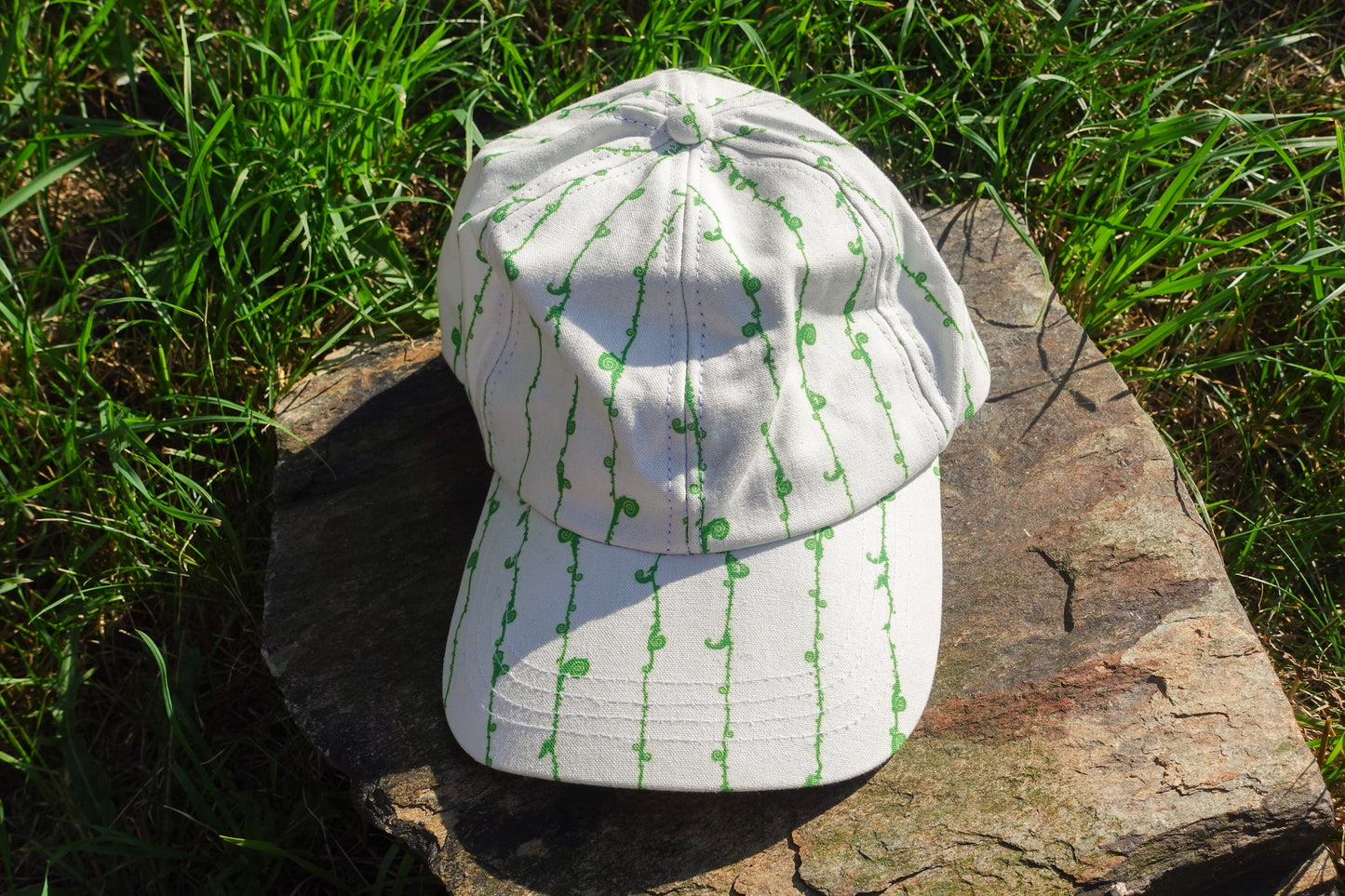 Dad Cap in Emerald Protective Style