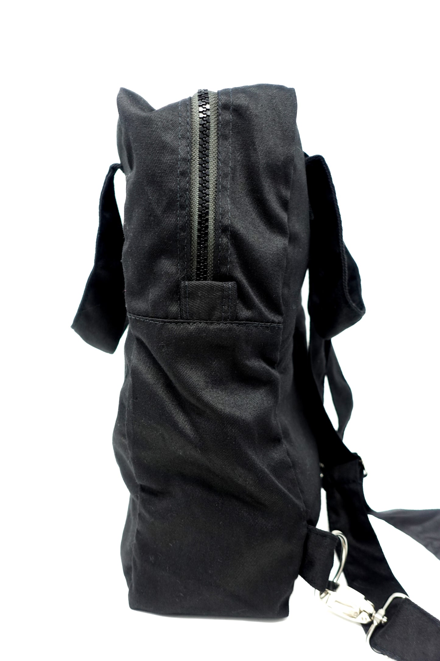 Boxy Backpack - Black Rum