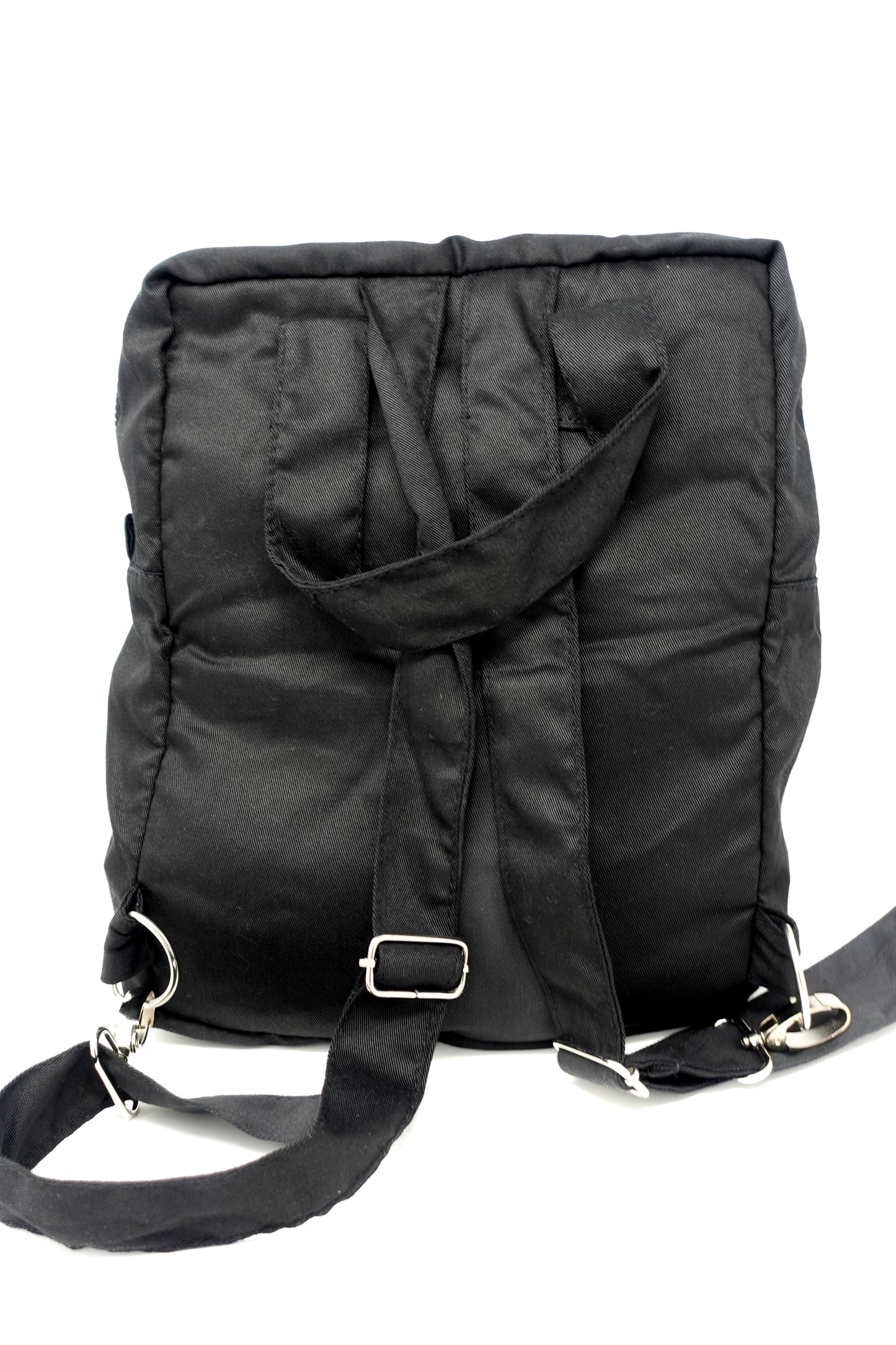 Boxy Backpack - Black Rum