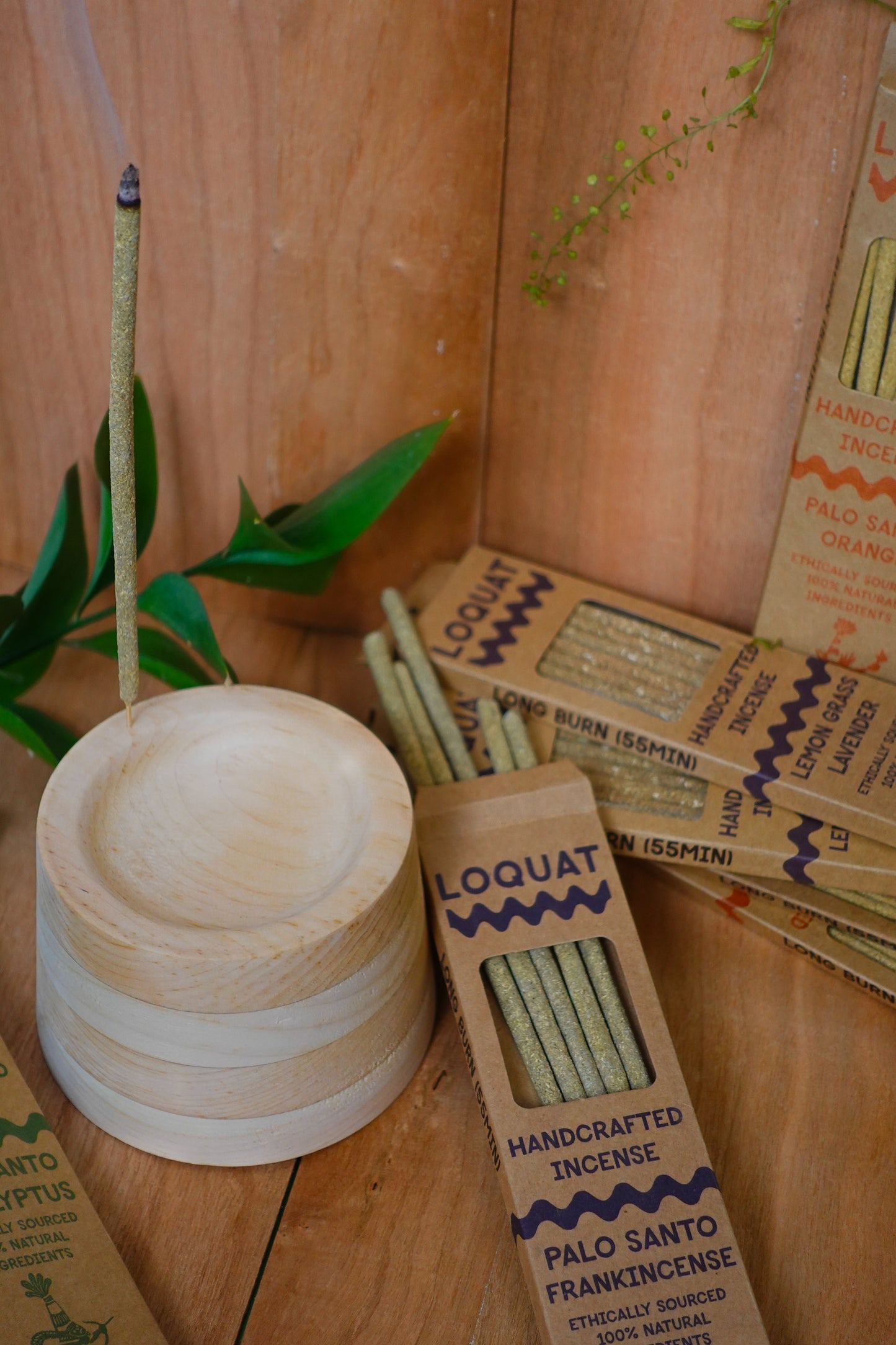 Hand Rolled Incense - Palo Santo Orange