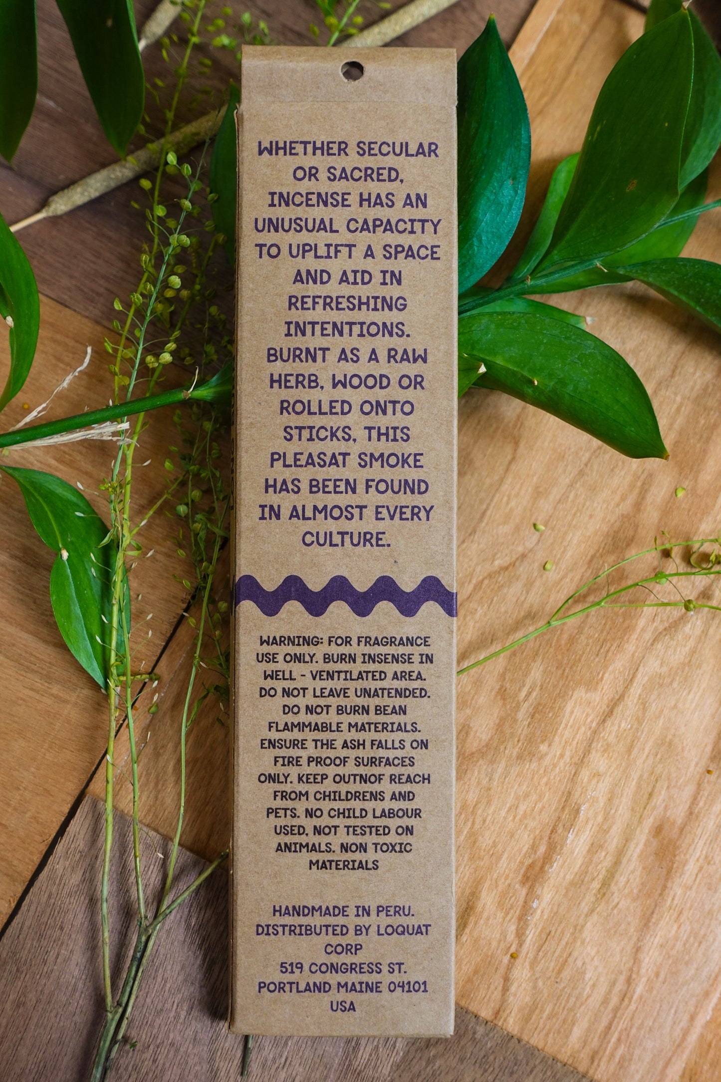 Hand Rolled Incense - Lemon Grass Lavender