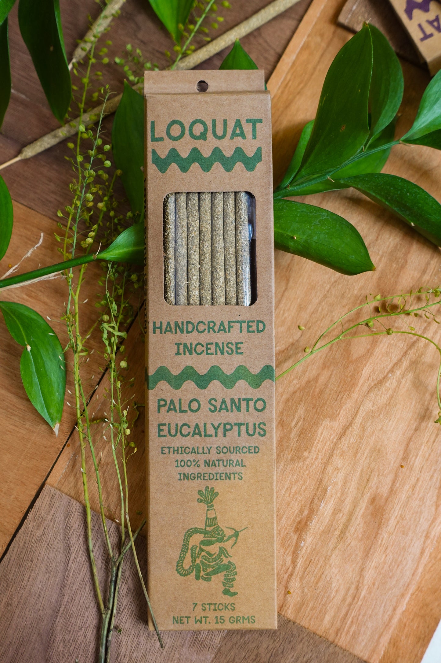 Hand Rolled Incense - Palo Santo Eucalyptus