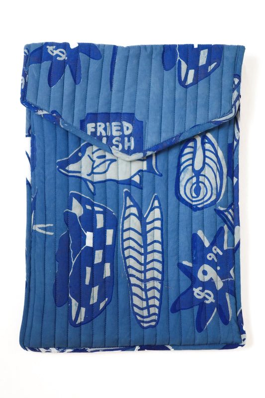 Fried Fish Laptop Case