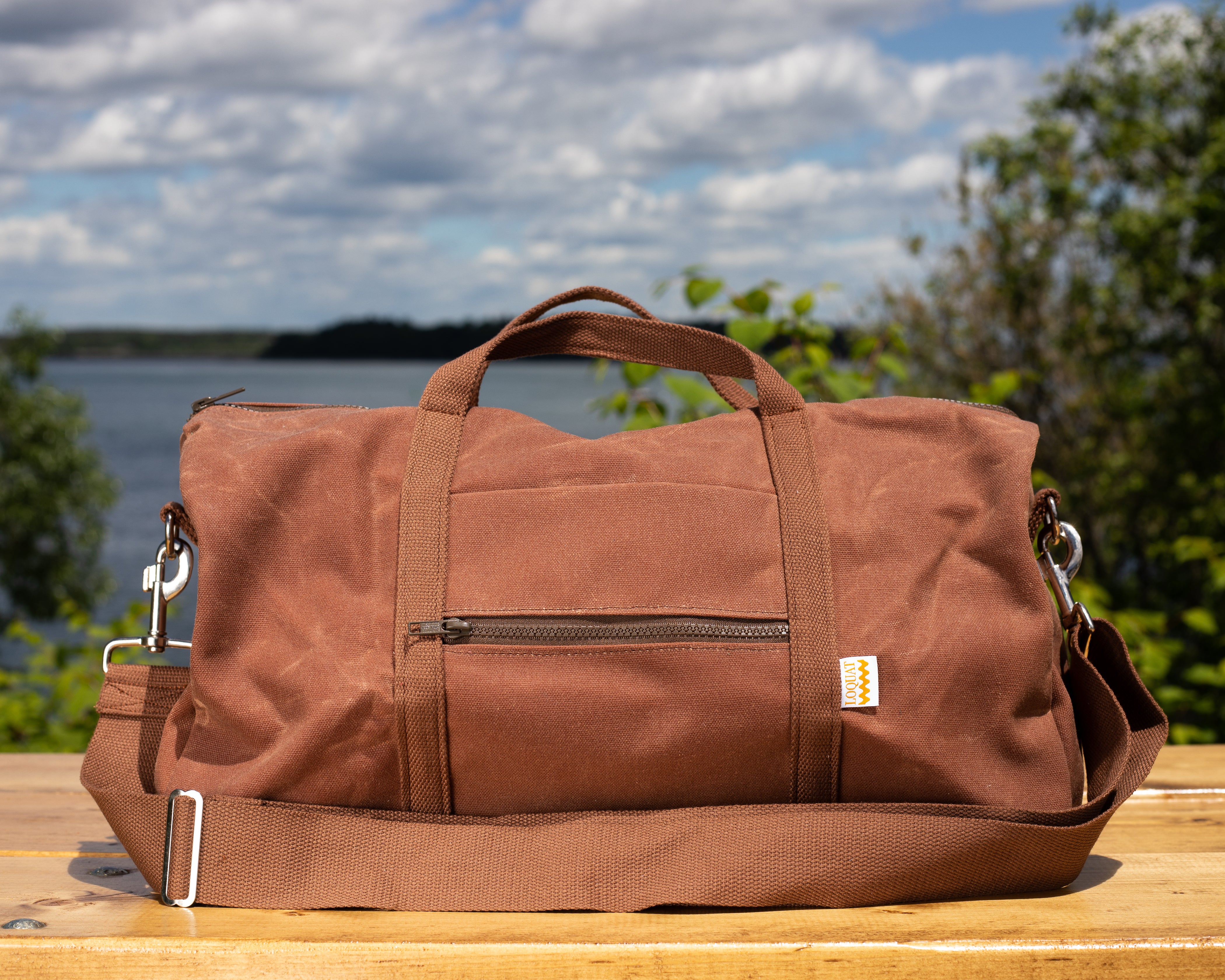 Cedar Waxed Country Bag – Loquat Shop